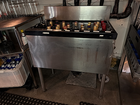 Flaskkyl/ isbinge för bar