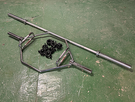 Skivstång, Thor Fitness samt HexBar med 7 st snabblås