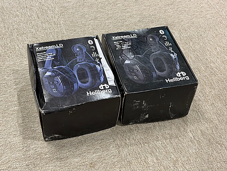 Hörlurar för hjälm, Hellberg Xstream LD, Bluetooth, 2 st