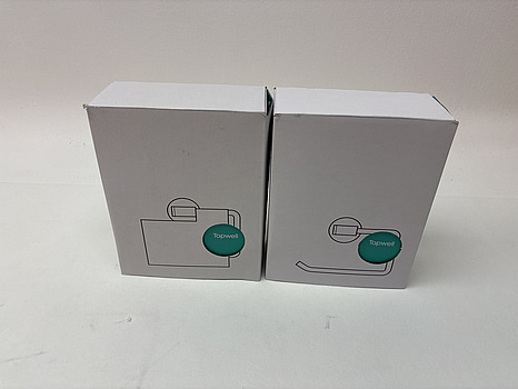 2 st. Toalettpappershållare Tapwell Ascot grey.