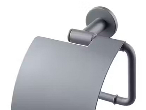 4 st. Toapappershållare Tapwell, TA236 Ascot Grey, med lock