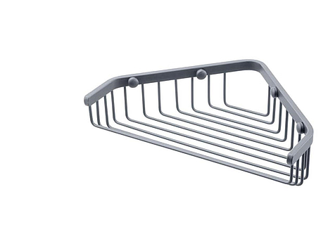 2 st. Tvålhylla Tapwell, för väggmontering i hörn, TA156 Ascot Grey