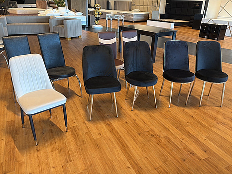 9 st stolar, diverse