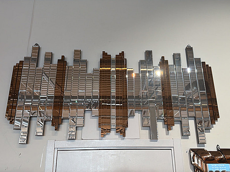 Spegel i stavmodell, 160x75 cm