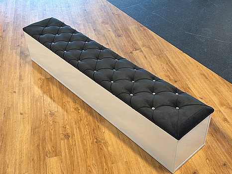 Sittbänk med förvaring, 180 cm