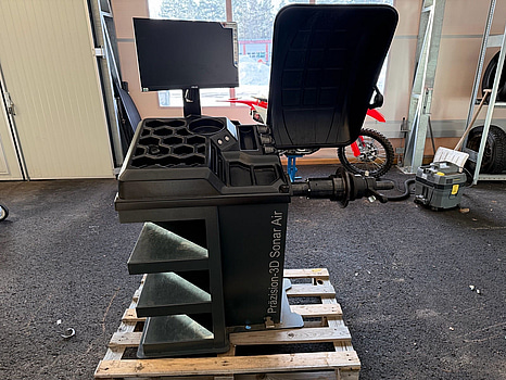 Hjulbalanseringmaskin, Weber Präzision-3D Sonar Air -2022