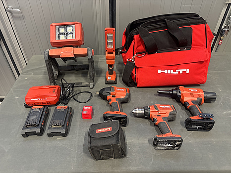 Verktygspaket HILTI Nuron 22 volt