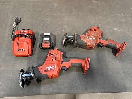 Tigersågar 2 stycken HILTI 12 volt