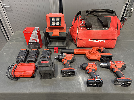 Verktygspaket HILTI Nuron 22 volt
