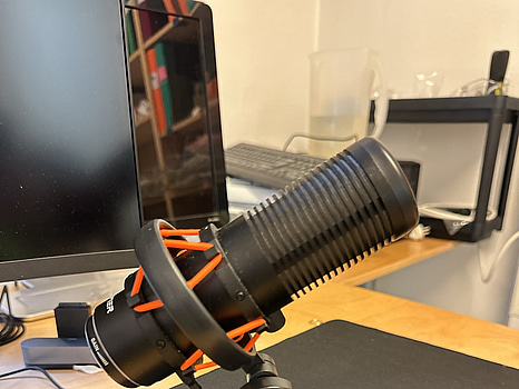 Cepter USB-mikrofon, skrivbordsstativ, dämpare