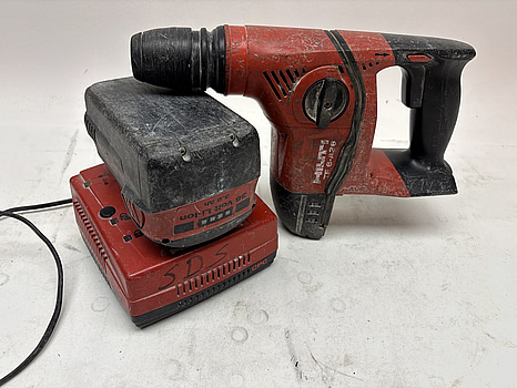 Borrhammare Hilti, TE 6-A36 inkl. batteri och laddare