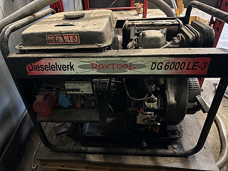 Diesel Elverk Roxtool DG6000 LE-3