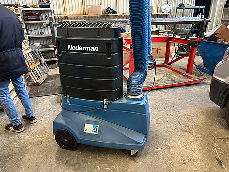 Punktutsug Nederman, FilterCart Original 3m arm, 230V