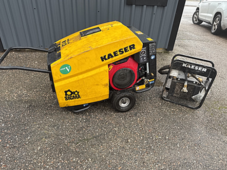 Skruvkompressor Kaeser M13 SE 10bar V ra/ta, bensindriven