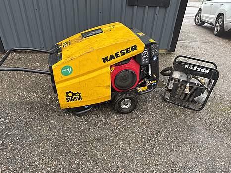 Skruvkompressor Kaeser M13 SE 10bar V ra/ta, bensindriven