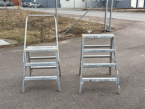 2 st arbetsbockar Wibe