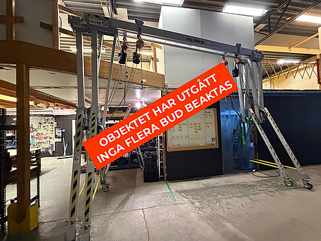 2 st. Traverser på hjul