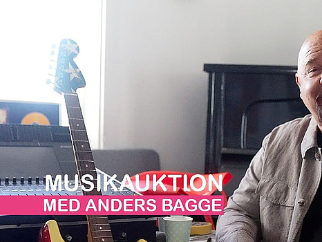 Anders Bagges musikutrustning auktioneras ut på Budi