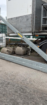Industrigrind med motor och styrning – 13,7 meter