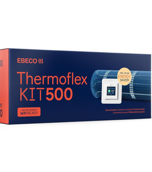 VÄRMEKABELMATTA KIT EBECO, 2.1 M2, THERMOFLEX KIT 500 250W
