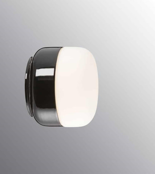 ARMATUR FÖR VÄGG OCH TAK OHM 140/115 LED 2700K – IFÖ ELECTRIC, SVART