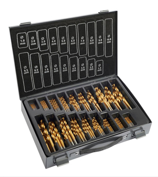 SPIRALBORRSATS IRONSIDE HSS, TIN 1-10MM 170ST PLÅTL 202689