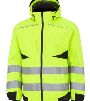 3 st. Skaljacka Björnkläder, THS Shell Jacket, varsel klass 3, olika storlekar