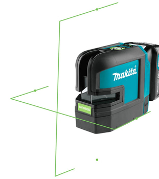 Kryss- och punktlaser Makita CXT SK106GD