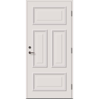 YTTERDÖRR SOLID ELEMENTS CLASSIC DALARNA 10X21 HÖGER M1 VIT