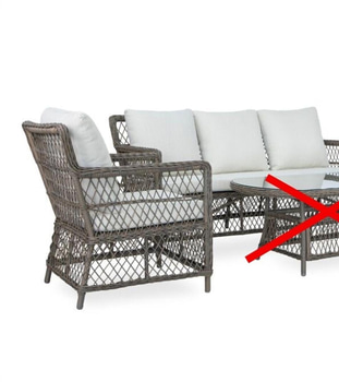 SOFFGRUPP SUNFUN BJÖRKNÄS KONSTROTTING NATUR