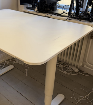5 st höj- och sänkbara skrivbord IKEA BEKANT