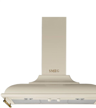 Köksfläkt Smeg Väggmonterad 895 mm Creme Cortina KC19POE