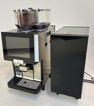 Kaffemaskin WMF, 03.1950 inkl. mjölkkyl Vitrofrigo, Center Cooler WMF