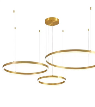 Parti med 4 st lampset i ringar, circles 100 - fri frakt