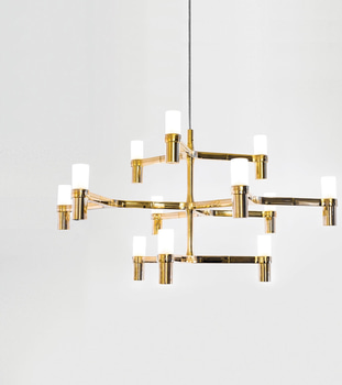 Taklampa Nemo Lightning Crown Minor Gold plated