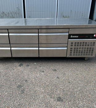 Grillkylbänk med 6 st lådor Inomak