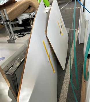 Konferensbord 330x120/80 cm