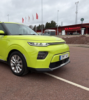 Elbil Kia e-Soul 64 kWh, 204hk, 2022