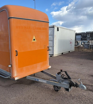 Skåpsläp Thule T1000- 2011, ramp & bromsat