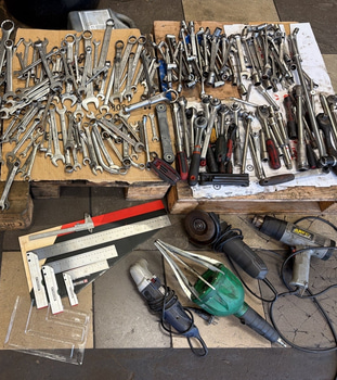 Stort Parti handverktyg & maskiner