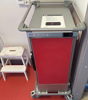 Värmebox på hjul SDX, Thermobox F120