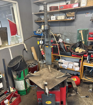 Däckkrängningsmaskin Sicam Falco AL 520  IT -2009