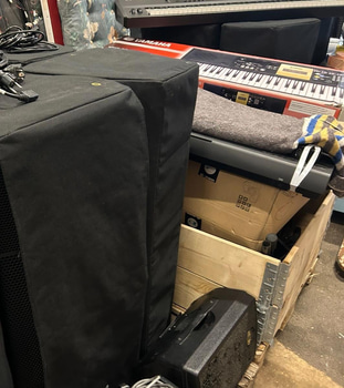PA-högtalare JBL PRX625, 2 st, med fodral
