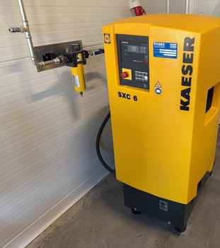 Skruvkompressor Kaeser SXC 6
