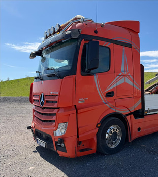 Slagbil Mercedes-Benz Actros 2542 -2018 | Reco-drive | Nybesiktigad