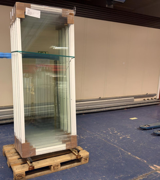 4 st Wasafönster – 2-glas fönster fast 9x21 – Vit