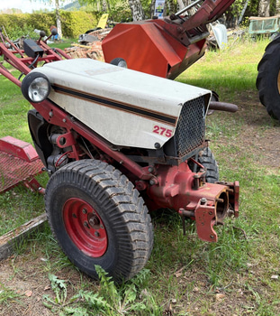 Belos 275 Redskapsbärare med tillbehör | Slunga | Klippaggregat | Kärra