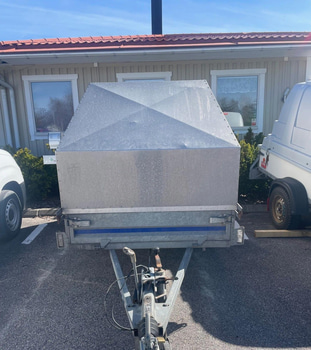 Släp THULE L1000 med kåpa -2007