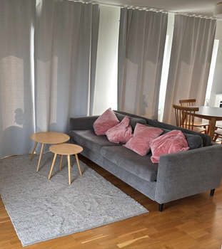 Inventarier till fullt möblerad trerummare - se alla bilder för komplett innehåll