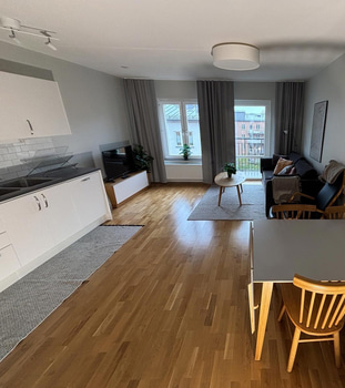 Inventarier till fullt möblerad tvårummare - se alla bilder för komplett innehåll